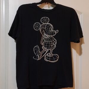 Black And White Mickey Mouse T-shirt